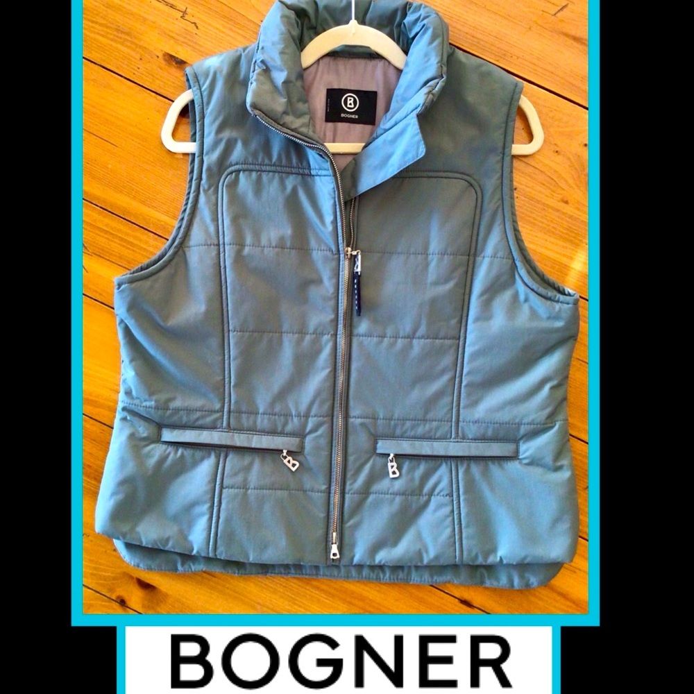 BOGNER VEST SO FLATTERING NWOT SIZE 14 PRISTINE CONDITION